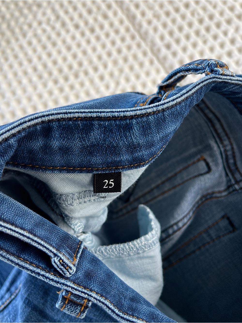 7 For All Mankind Women's Dojo Blue Flare Jeans - Picture 4 of 5